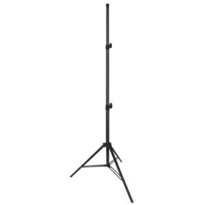 PORTA BANNER 2M PRETO SEM GARRAS