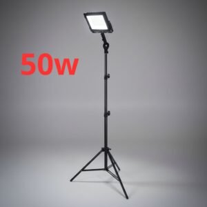 SUPORTE TRIPÉ RECLINÁVEL COM HOLOFOTE DE 50W