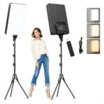 Painel De Led Com Tripé Para Estúdio De Foto E Vídeo