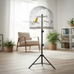 ESTACA TRIPÉ PARA APOIO DE GAIOLA